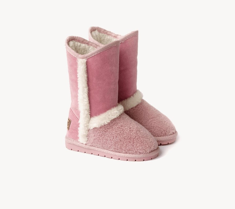 Girls Eskimo Winter Boots - Lemonade Pink - Tadpole