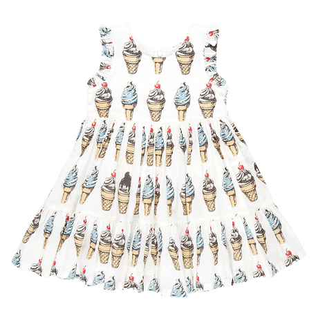 Girls Kelsey dress - Vintage Soft Serve - Tadpole