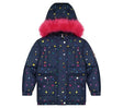 Girls Star Sprinkled Nordic Coat - Tadpole