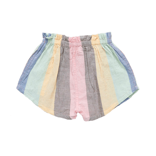 Girls Theodore Short - Multi Wide Stripe - Tadpole