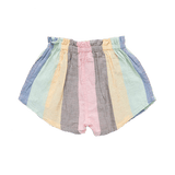 Girls Theodore Short - Multi Wide Stripe - Tadpole