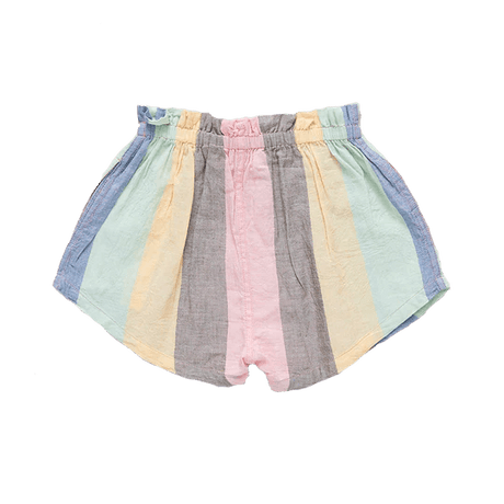 Girls Theodore Short - Multi Wide Stripe - Tadpole