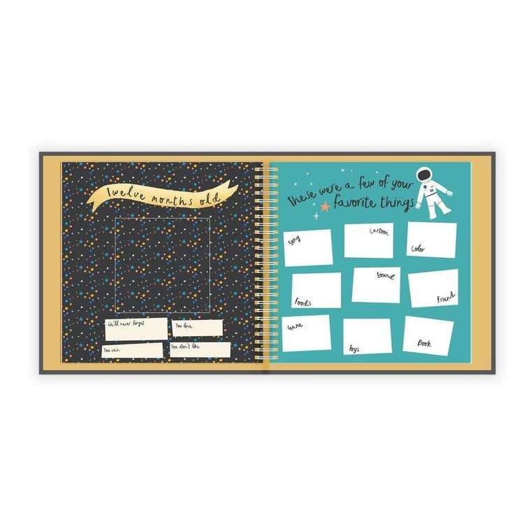 Golden Stargazer Memory Book - Tadpole