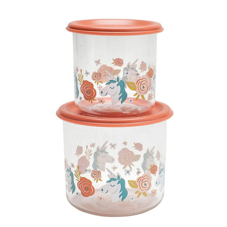 Good Lunch Snack Containers | Unicorn | Large - Tadpole