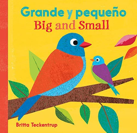 Grande y pequeño / Big and Small Bilingual Spanish Board Book - Tadpole
