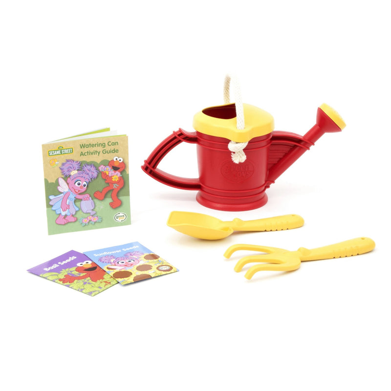 Green Toys Elmo Watering Can Activity Set - Tadpole