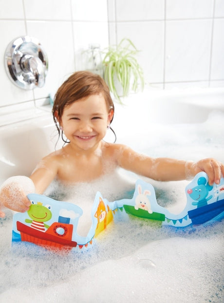 Haba Bath Book Ahoy Animal Sailors - Tadpole