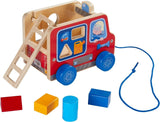 Haba Pulling Figure Fire Engine - Tadpole