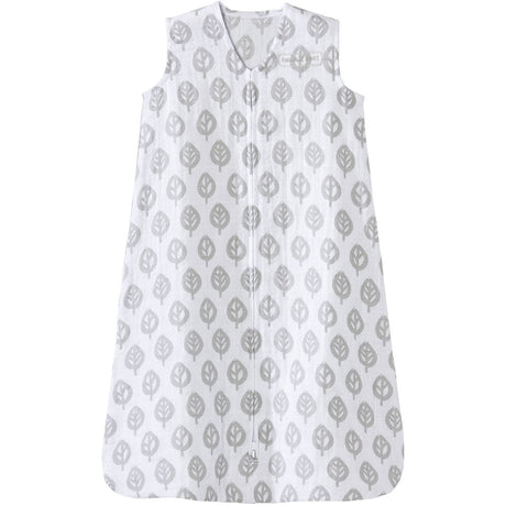 Halo SleepSack Muslin Wearable Blanket Grey Tree Leaf - Tadpole
