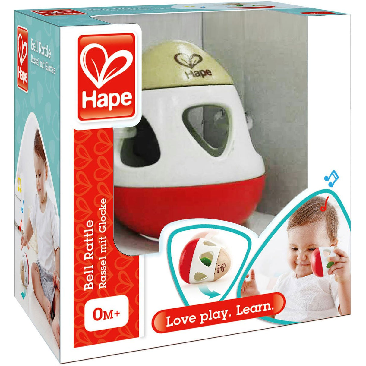 Hape Bell Rattle - Tadpole