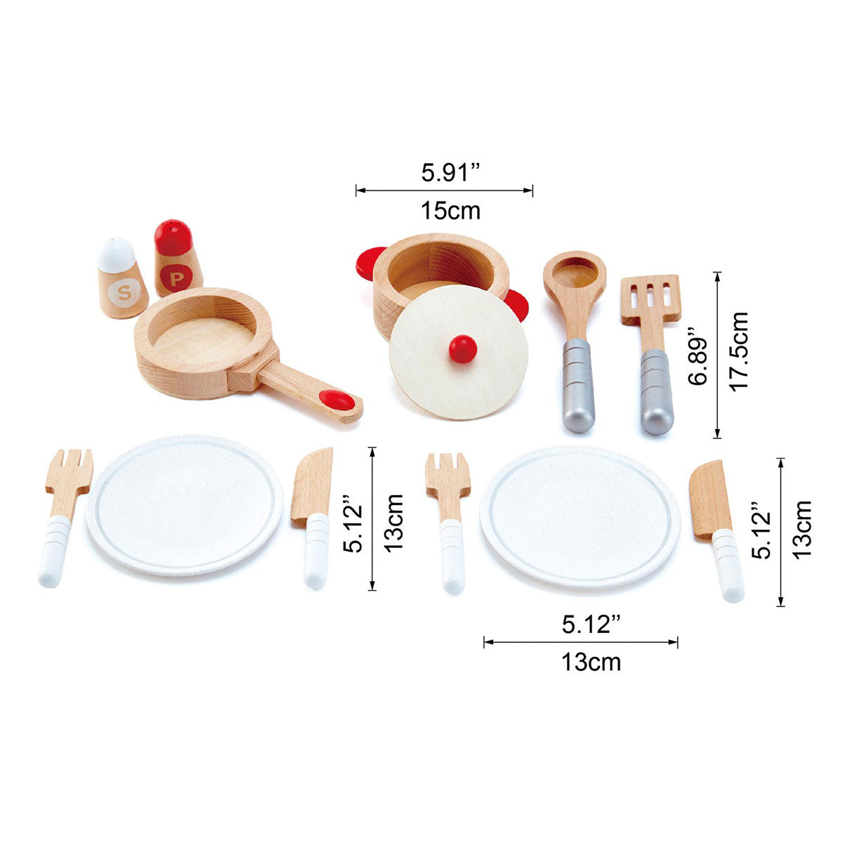 Hape Cook & Serve Set - Tadpole