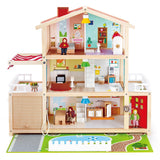 Hape Doll Family Mansion + Furniture - Tadpole