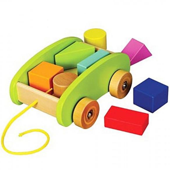 Hape Mini Block & Roll - Tadpole