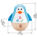 Hape Penguin Musical Wobbler - Tadpole