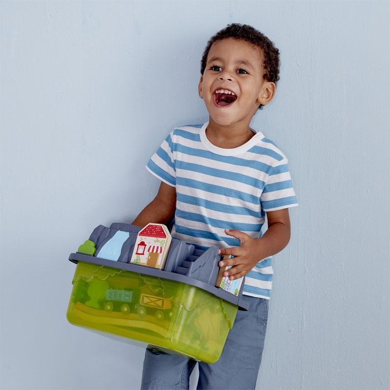 Hape Railway Bucket-Builder-Set - Tadpole