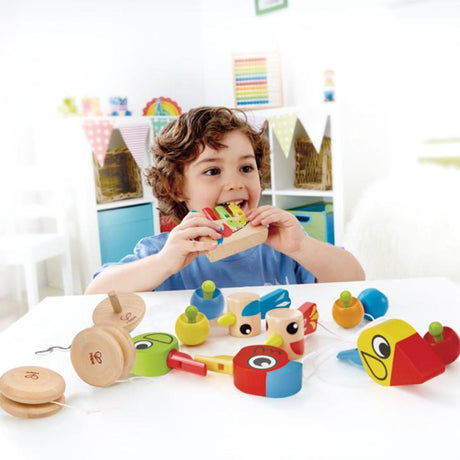 Hape Rainbow Pan Flute - Tadpole