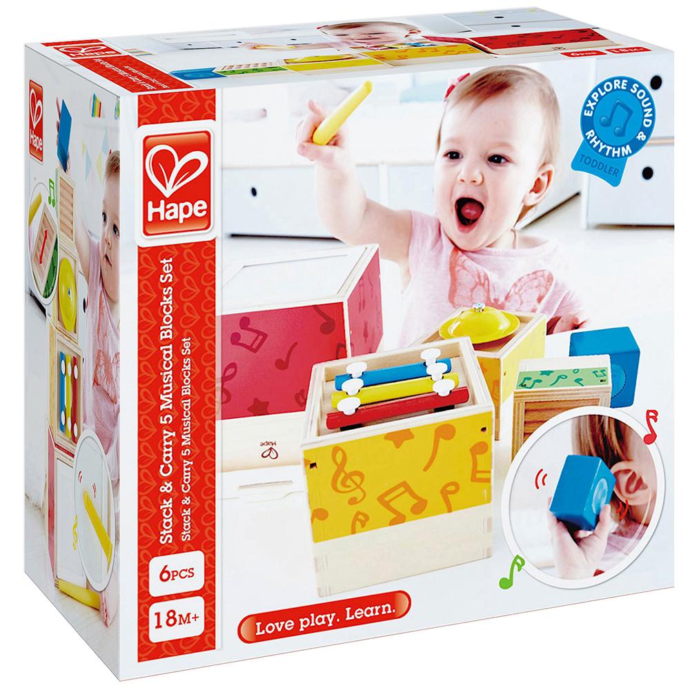 Hape Stacking Music Set - Tadpole