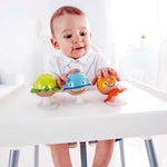 Hape Stay Put Rattle Set - Tadpole