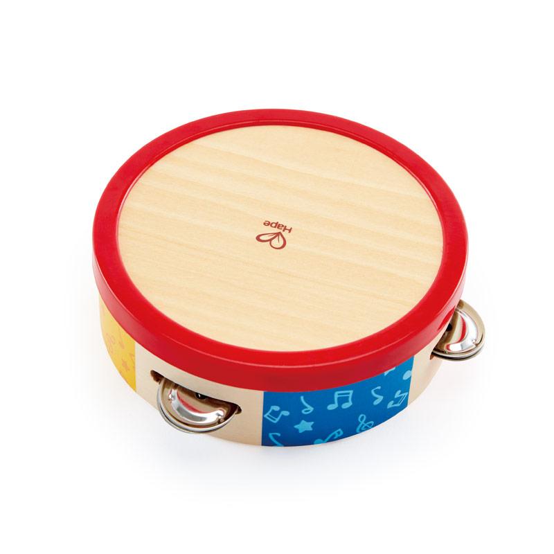 Hape Tap-along Tambourine - Tadpole