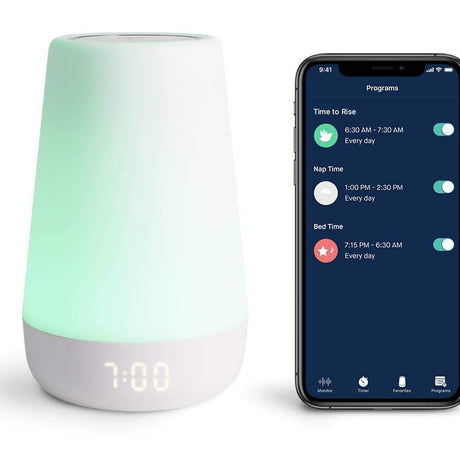 Hatch Rest+ Sound Machine, Night Light, Time-to-Rise & Audio - Tadpole