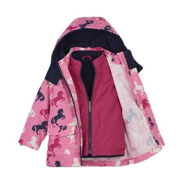 Hatley 4 in 1 Playful Horses Winter Jacket Tadpole