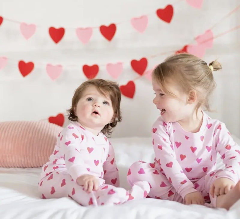 Heart Burst - Valentine's Day Pajama Set - Tadpole