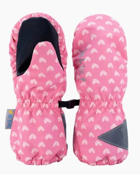 Hearts | Cozy-Dry Waterproof Rain Mitten - Tadpole