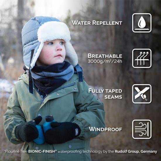 Heather Grey | Toasty-Dry Trapper Hat - Tadpole