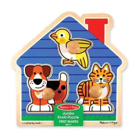 House Pets Jumbo Knob Puzzle - 3 Pieces - Tadpole