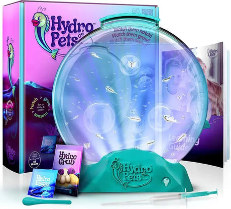HydroPets Live Sea Pets Habitat Kit, Light Up Tank - Tadpole