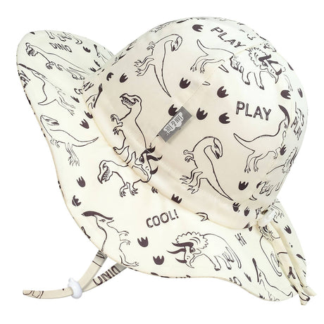 Jan & Jul Grow-With-Me Sun Hat Dino Play - Tadpole