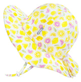 Jan & Jul Grow-With-Me Sun Hat Lemons - Tadpole