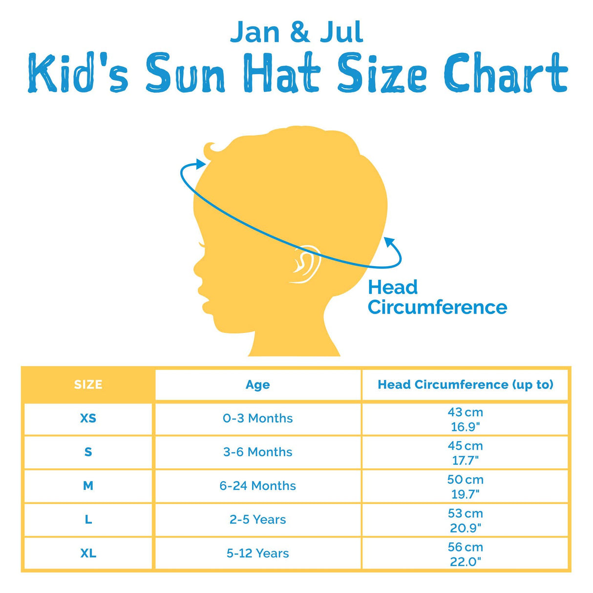 Jan & Jul Grow-With-Me Sun Hat Rainbow - Tadpole