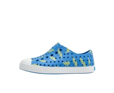 Jefferson Sugarlite Print Chill Resting Blue/ Shell White/ Celery Lightning - Tadpole