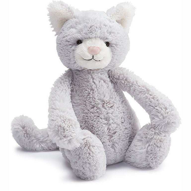 Jellycat Bashful Grey Kitty - Tadpole