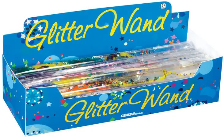Jumbo Spiral Glitter Wand (Assorted Colors) - Tadpole