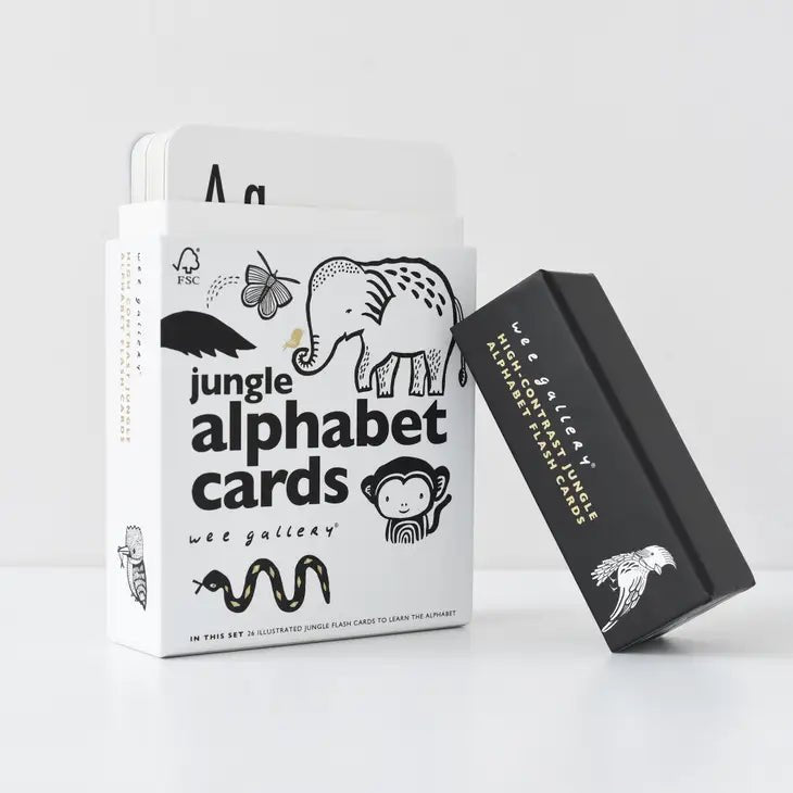 Jungle Alphabet Cards - Tadpole