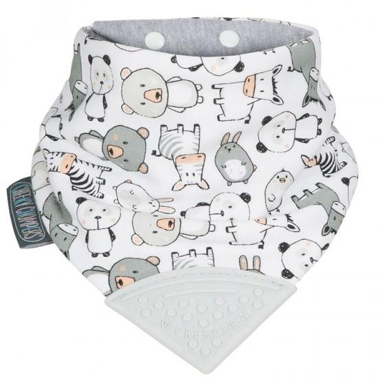 Kalencom Cheeky Chompers Neckerchew Dribble Bib - Tadpole