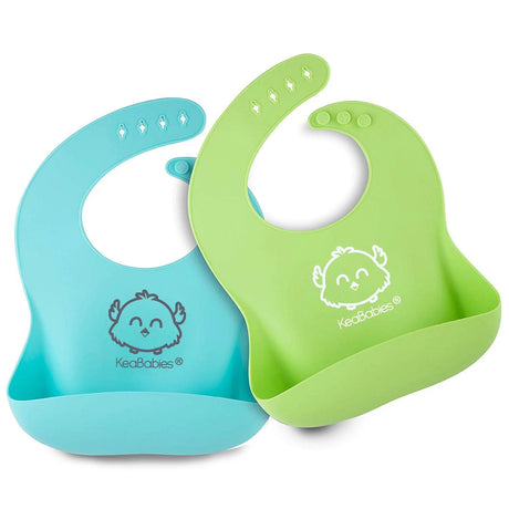 Keababies Silicone Bib - Tadpole