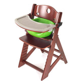 Keekaroo Height Right High Chair Mahogany - Tadpole