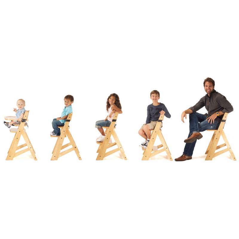 Keekaroo Height Right High Chair Natural - Tadpole