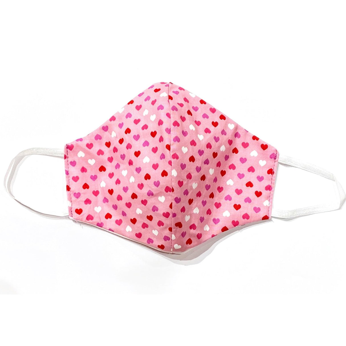 Kids Face Mask - Hearts for Valentines - Tadpole