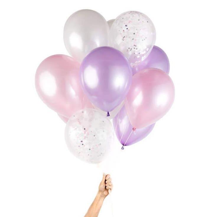 Knot & Bow Neon Pre-Filled Confetti Balloons - Tadpole
