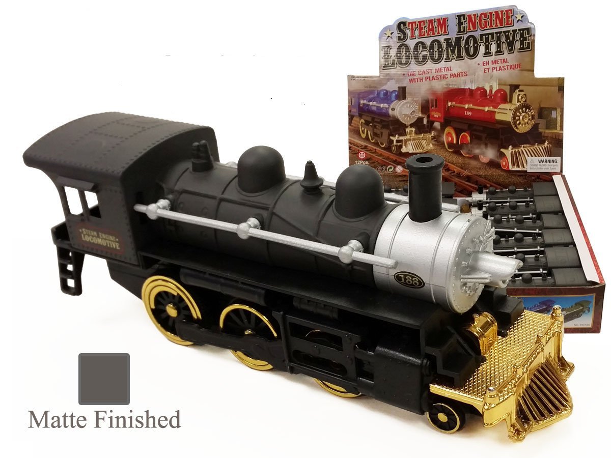 La Luna Bella 7" Matte Steam Engine Locomotive - Tadpole