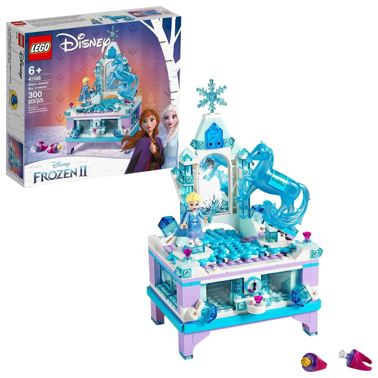 Lego Disney Elsa's Jewelry Box Creation - Tadpole