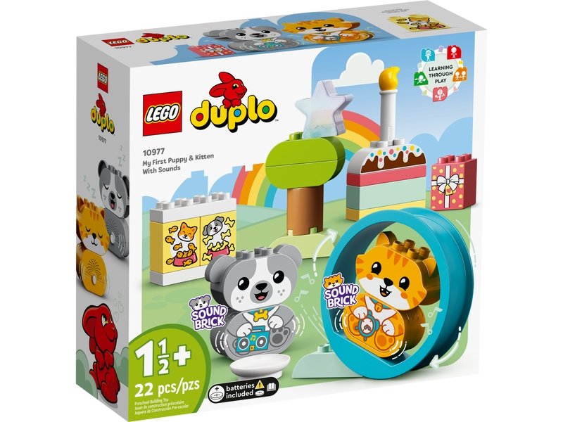 Lego Duplo My First Puppy & Kitten With Sounds - Tadpole