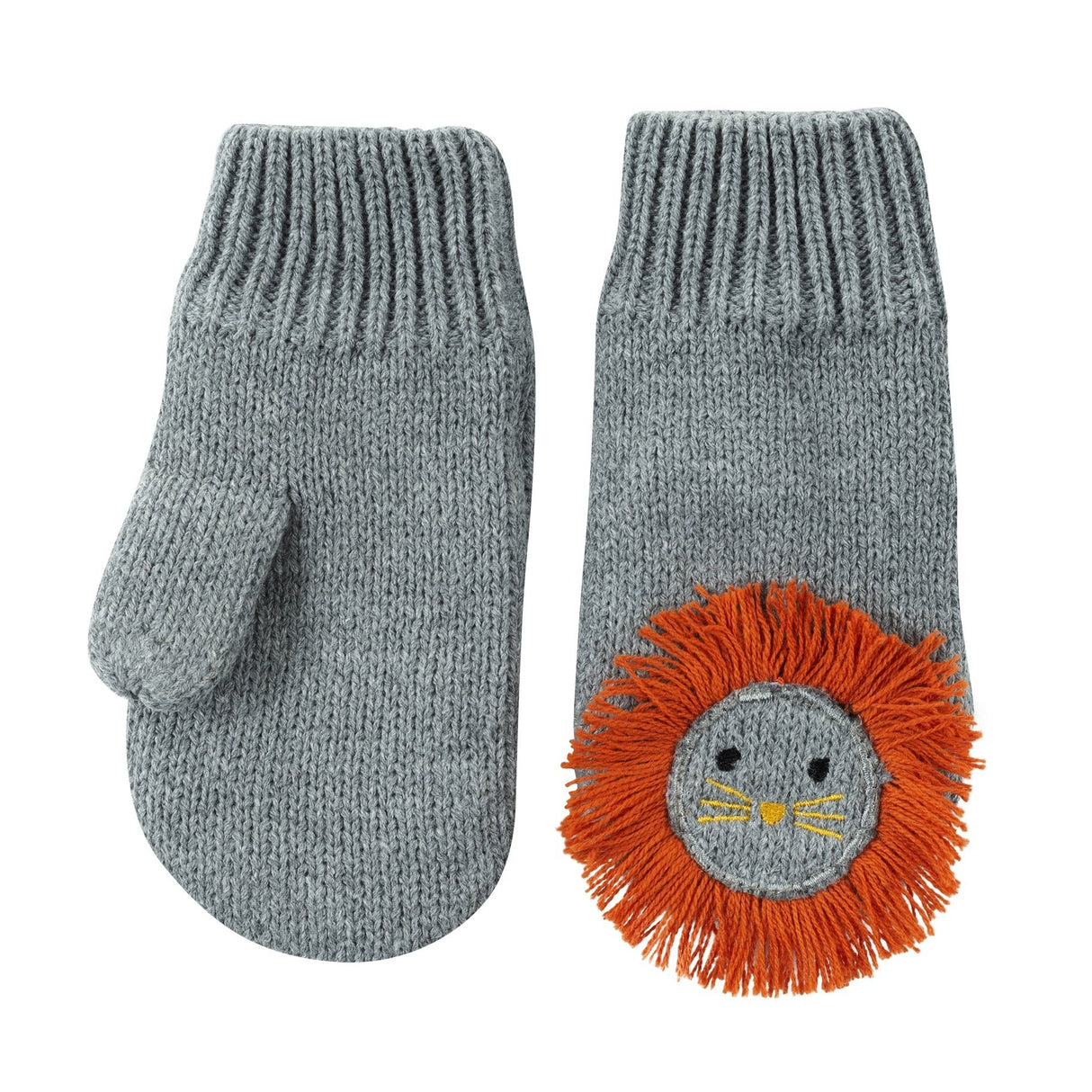 Lion Baby Knit Mitten - Tadpole