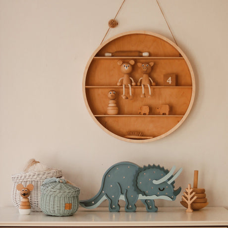 Little Lights Triceratops Dinosaur Lamp - Tadpole