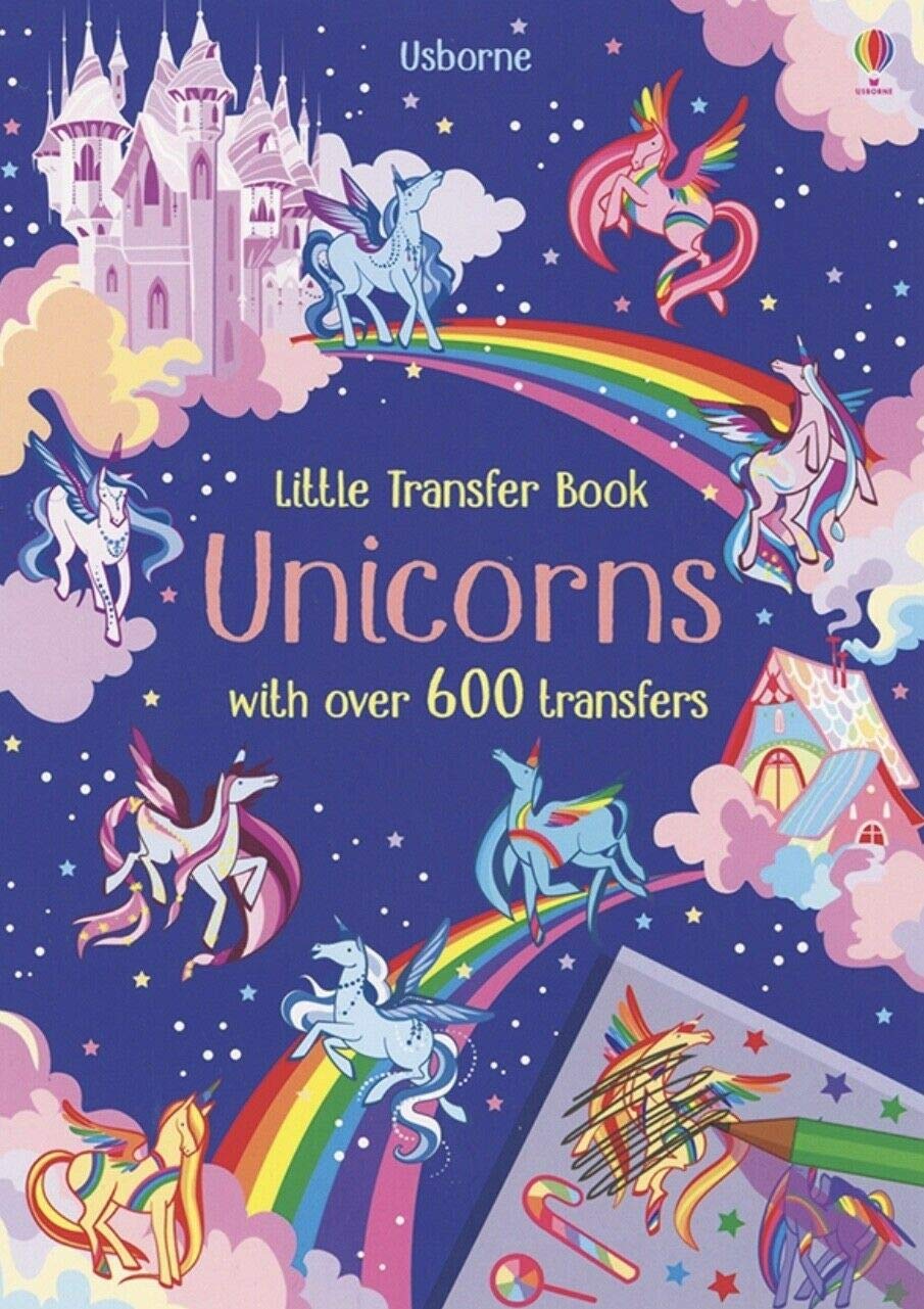Little Transfers Book Unicorns - Tadpole