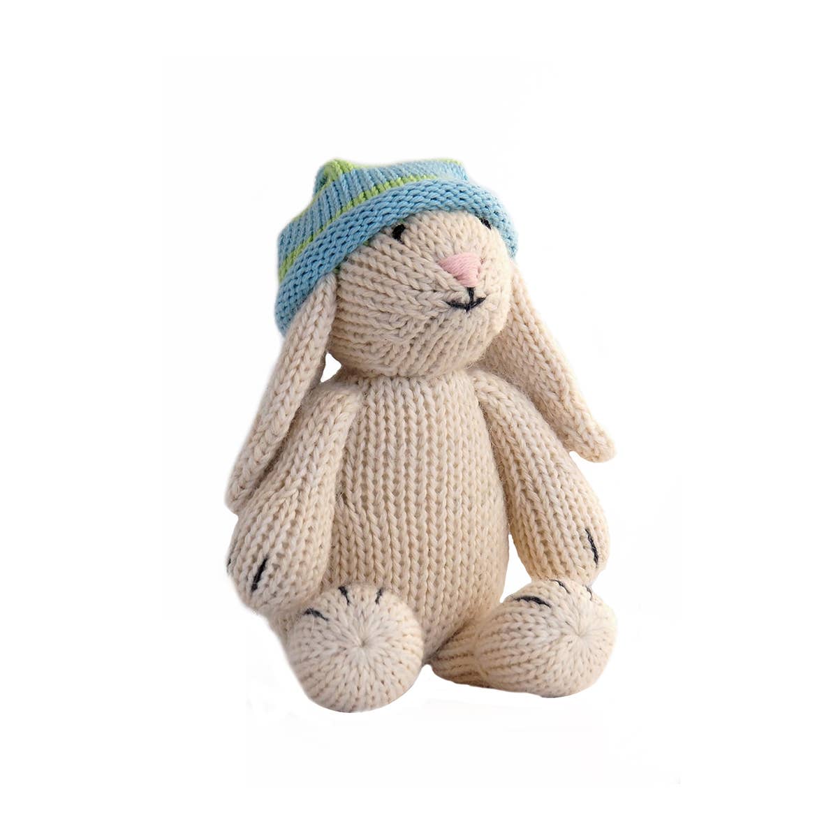 Little White Bunny In Slouch Hat - Tadpole